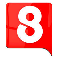 Логотип 8 канал