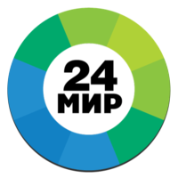 Логотип Мир 24